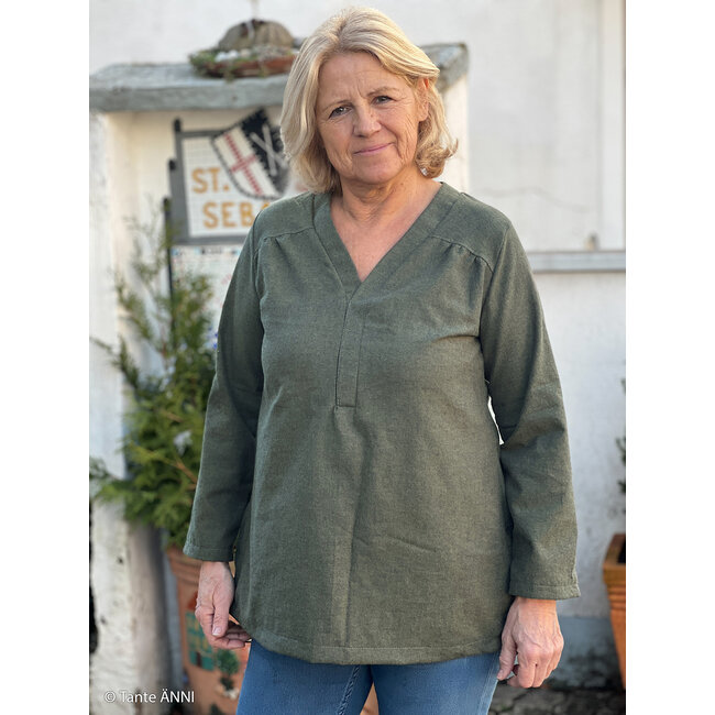 Hudson flanel - army