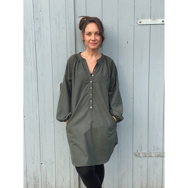 Hudson flanel - greenish blue