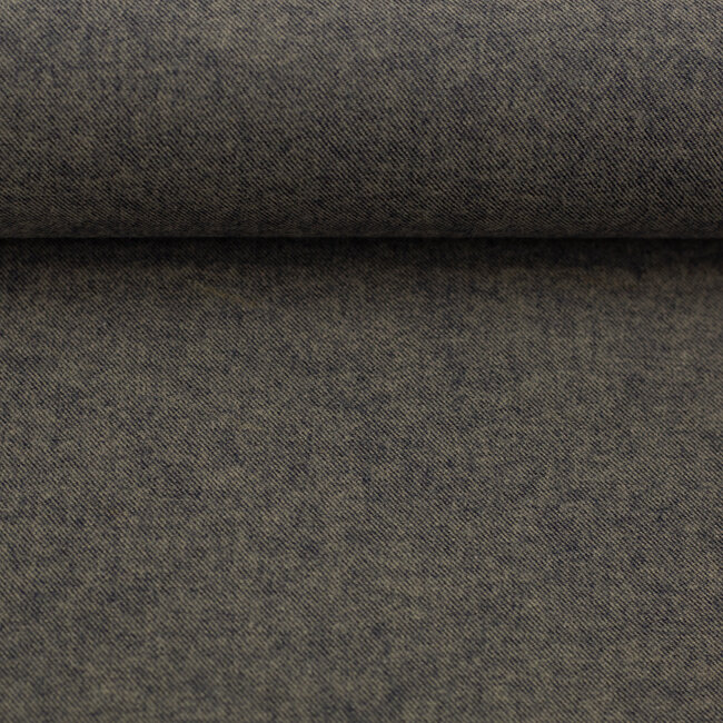 Hudson flanel - greige blue