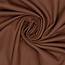 Woven bamboo organic  - chocoladebruin