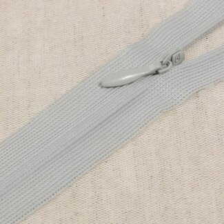 Blinde rits - lichtgrijs 574