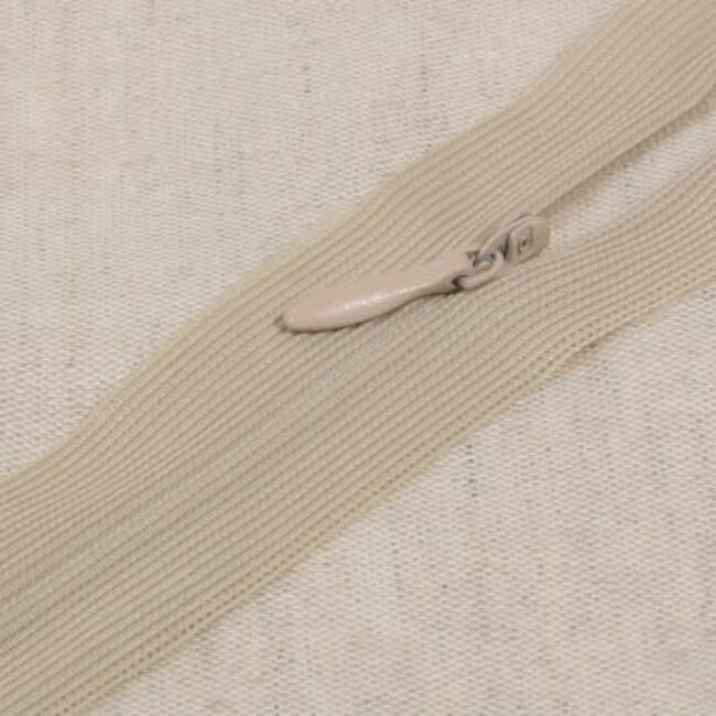 Blinde rits - beige 573