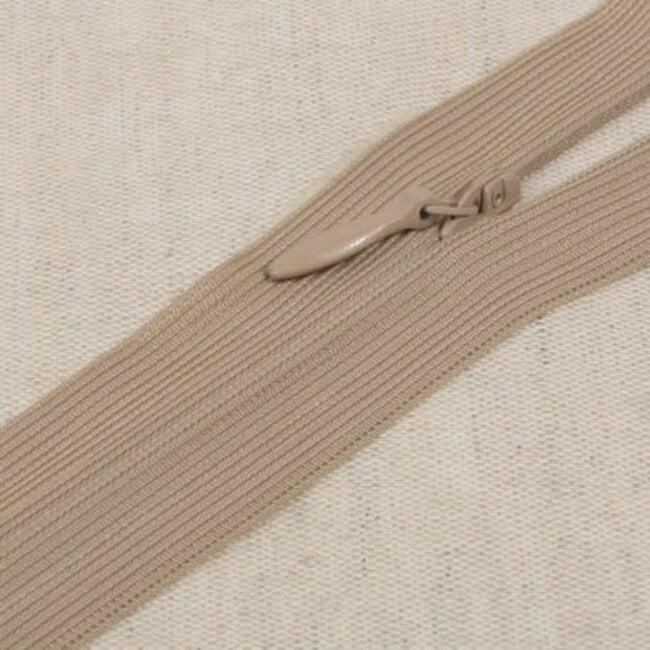 Blinde rits - greige 572