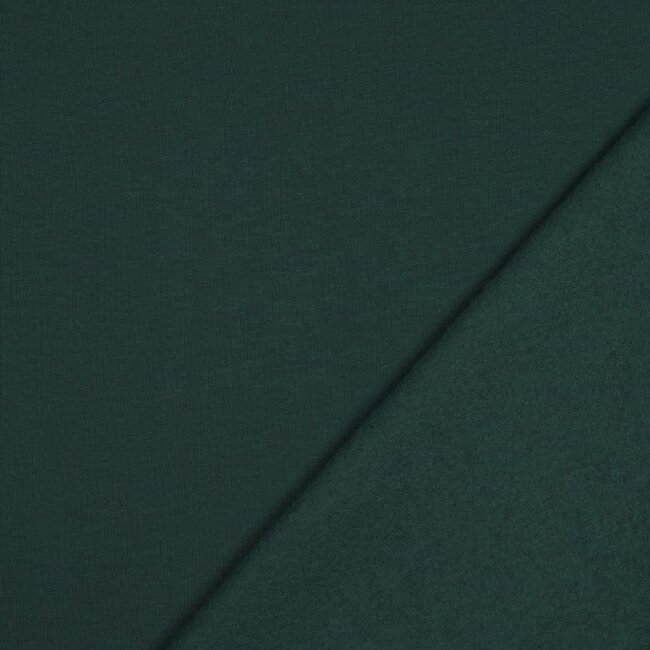 Sweaterstof - donker groen