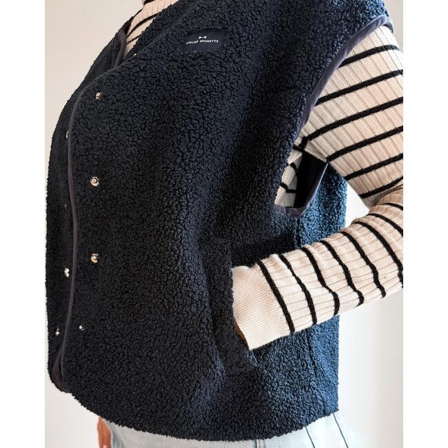 Workshop mouwloze teddy vest met Sanne 22/1/26