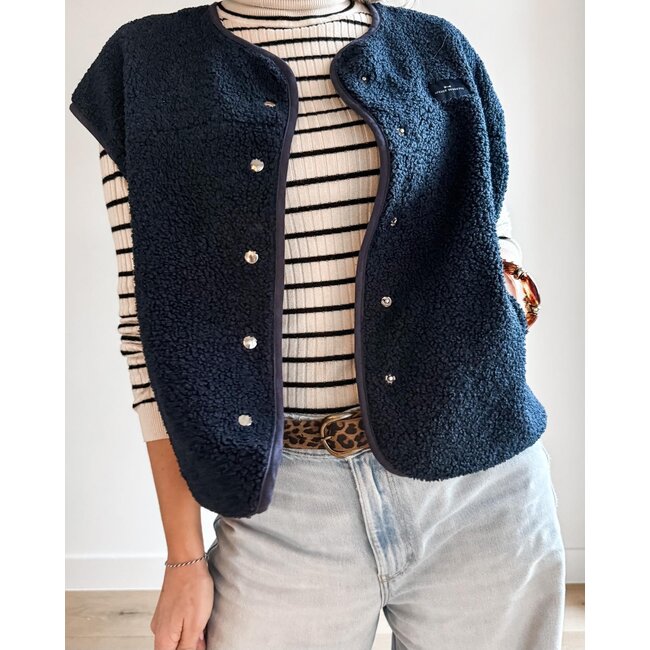 Workshop mouwloze teddy vest met Sanne 22/1/26