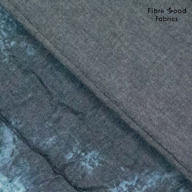 Katoen quilted - denim