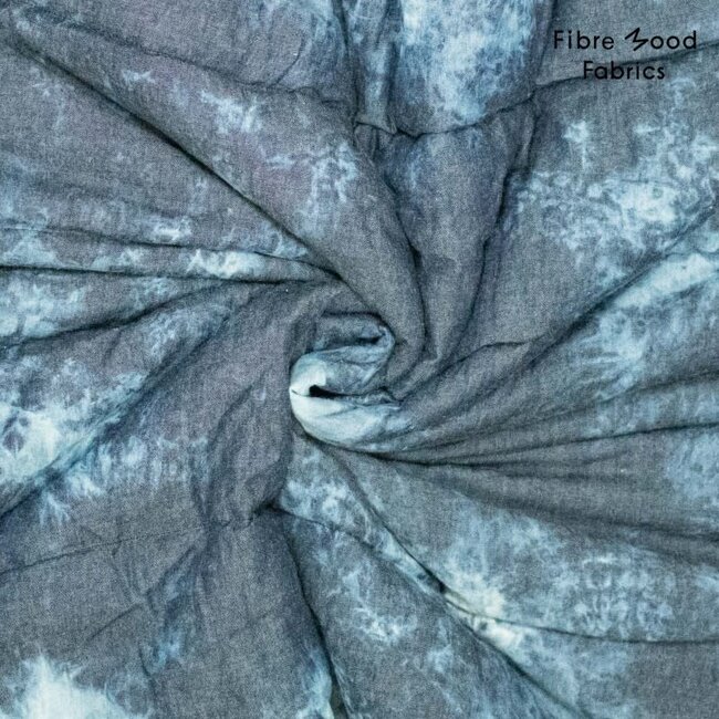 Katoen quilted - denim