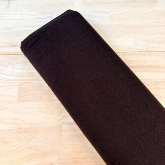 A la ville Viscose knit light - chocoladebruin