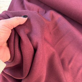 A la ville Viscose knit - burdgundy
