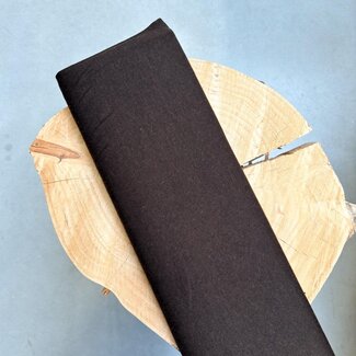 A la ville Viscose knit light - chocoladebruin