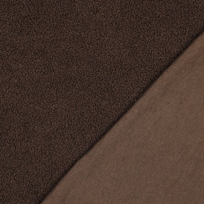 Teddy fur - chocoladebruin