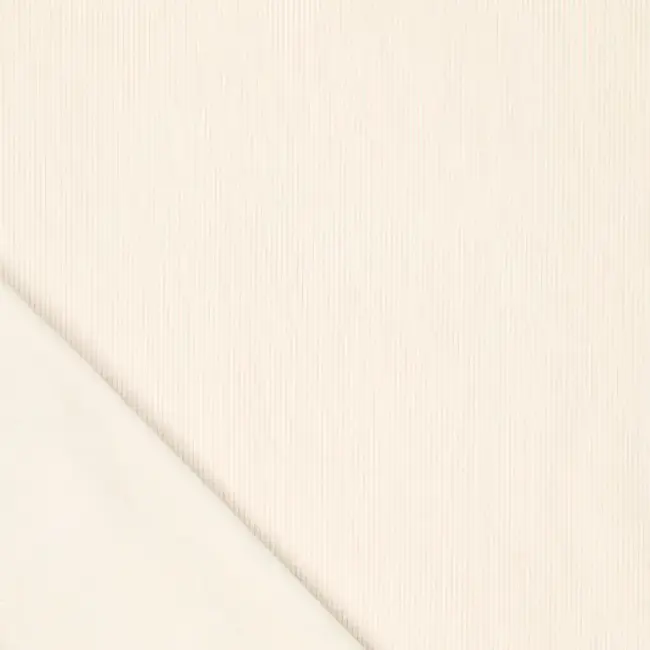 Corduroy fleece supersoft- ecru