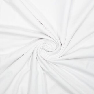 Pure cotton jersey - wit