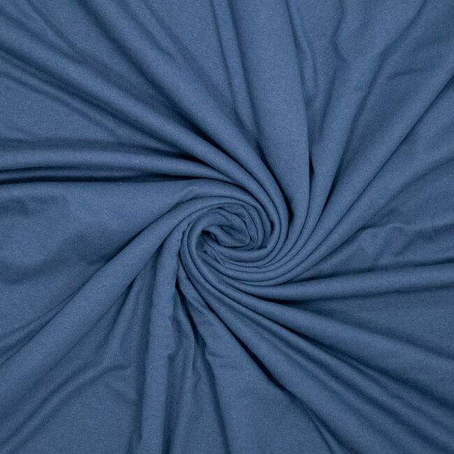 Pure cotton jersey - dark denim