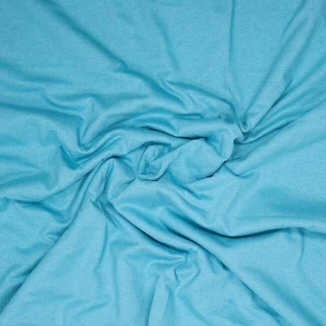 Pure cotton jersey - delphinium