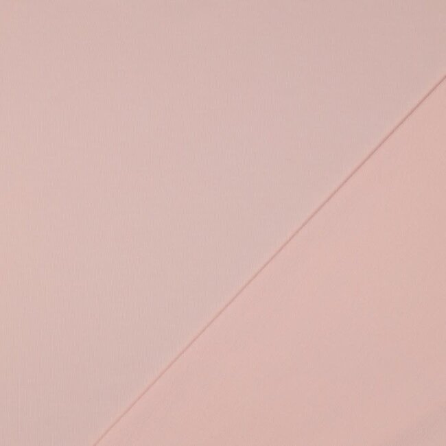 French terry GOTS - Licht roze