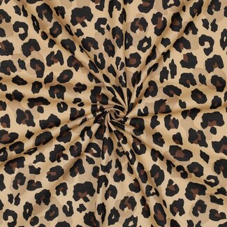 Animal skin camel - cotton voile