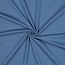 Katoentricot - midden blauw