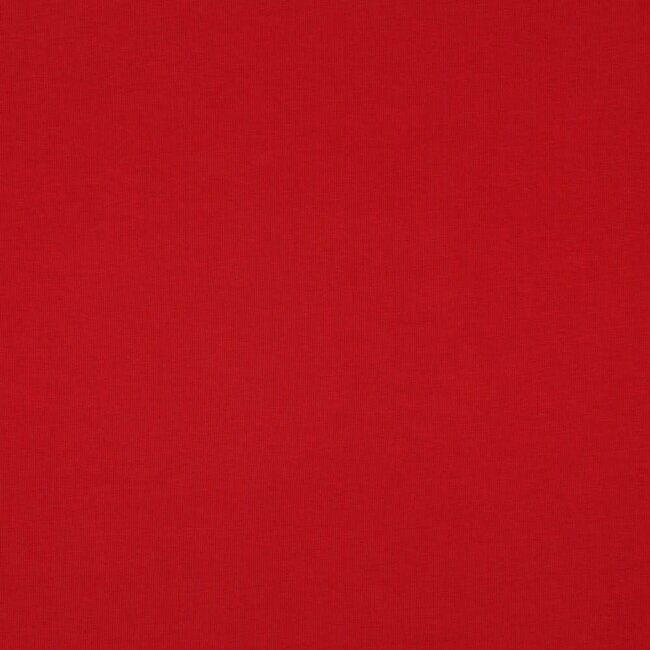 French terry gots - rood