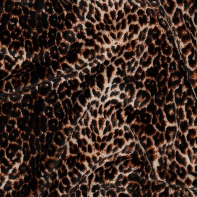 Super soft velvet - leopard