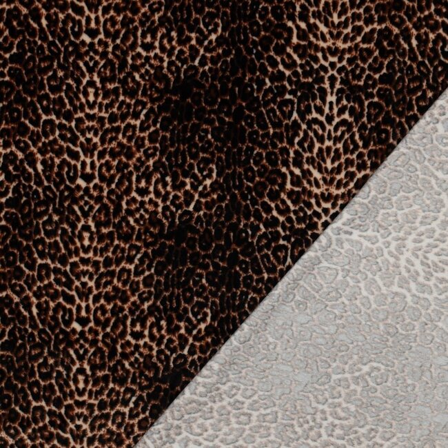 Super soft velvet - leopard
