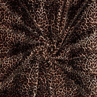 Super soft velvet - leopard
