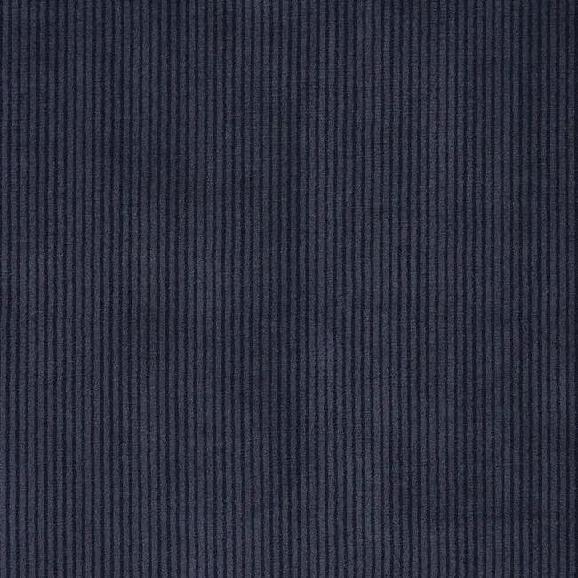 Super soft knitted corduroy - jeansblauw