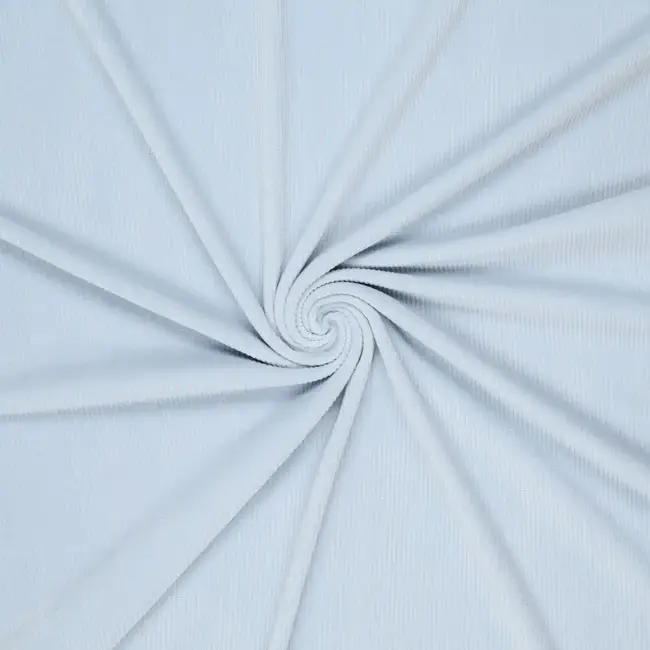 Super soft knitted corduroy - babyblauw