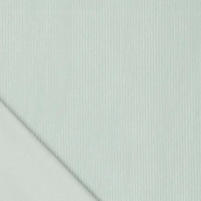 Super soft knitted corduroy - munt