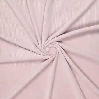 Super soft knitted corduroy - oud roze