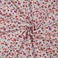 Wild flower poplin - red purple