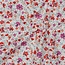 Wild flower poplin - red purple