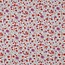 Wild flower poplin - red purple