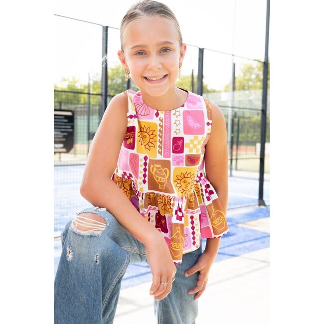 Summer patchwork - poplin