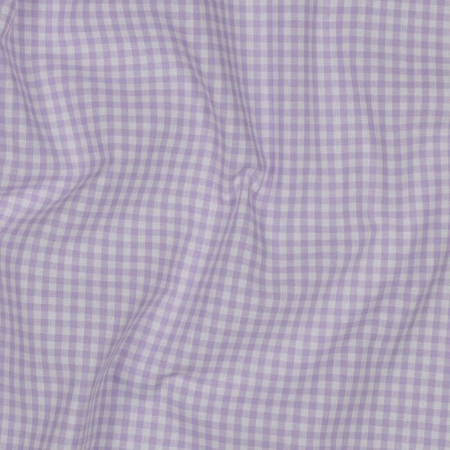 Katoen vichy - lila