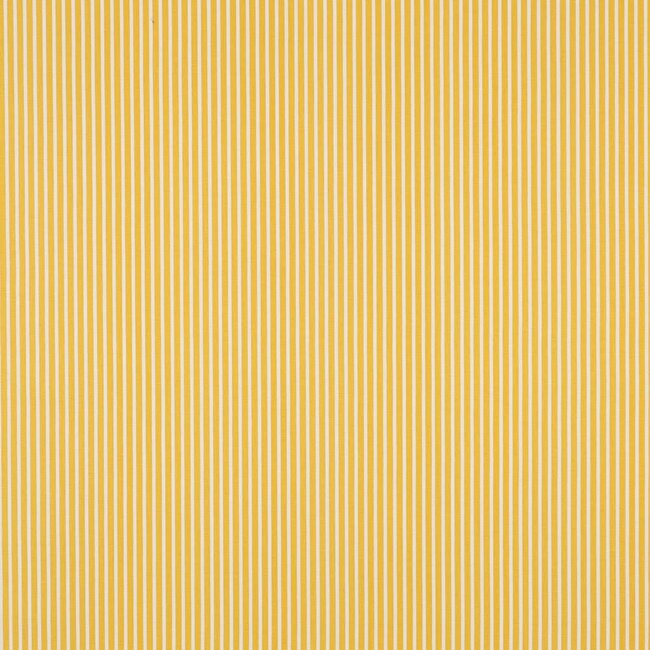 Noor katoen  streep - geel