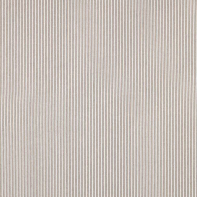 Noor katoen  streep - beige