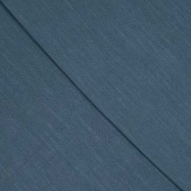 linnenviscose jacquard - dark denim