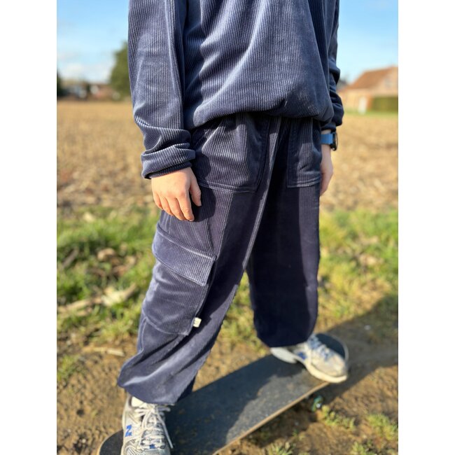 Super soft knitted corduroy - beige