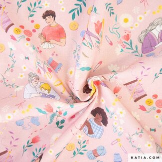 Katia Fabrics Happy handmade - canvas