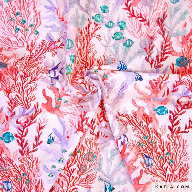 Red seabed - swimwear