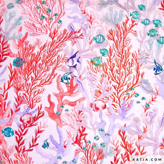 Red seabed - swimwear