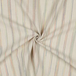 Linnen breeze stripe - multi