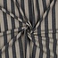 Bold stripe linnen viscose - navy