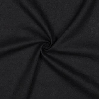 Linnen washed - zwart