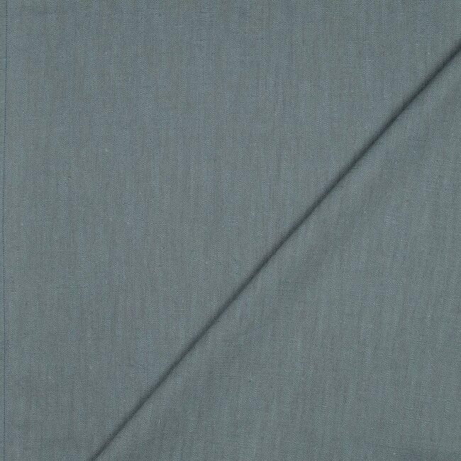 Linnen washed - ocean green