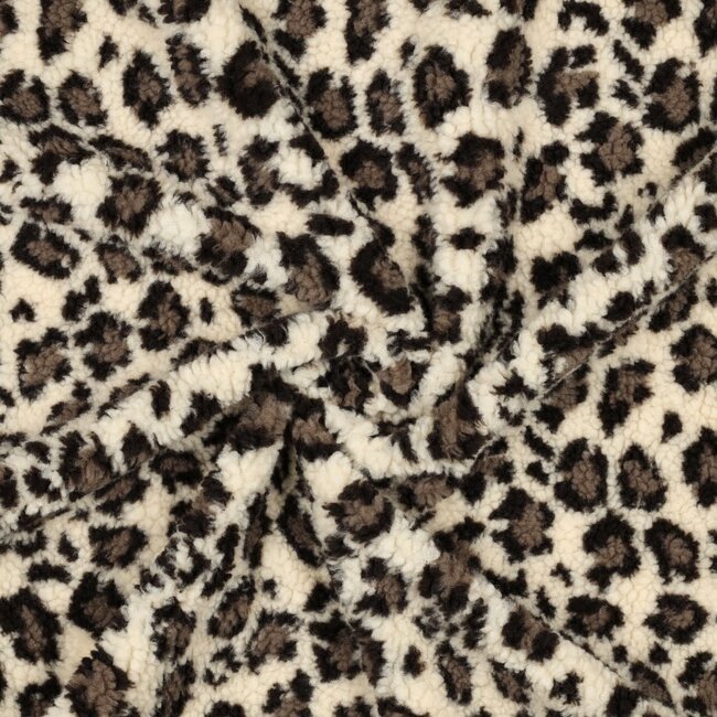 Teddy leopard - bruin