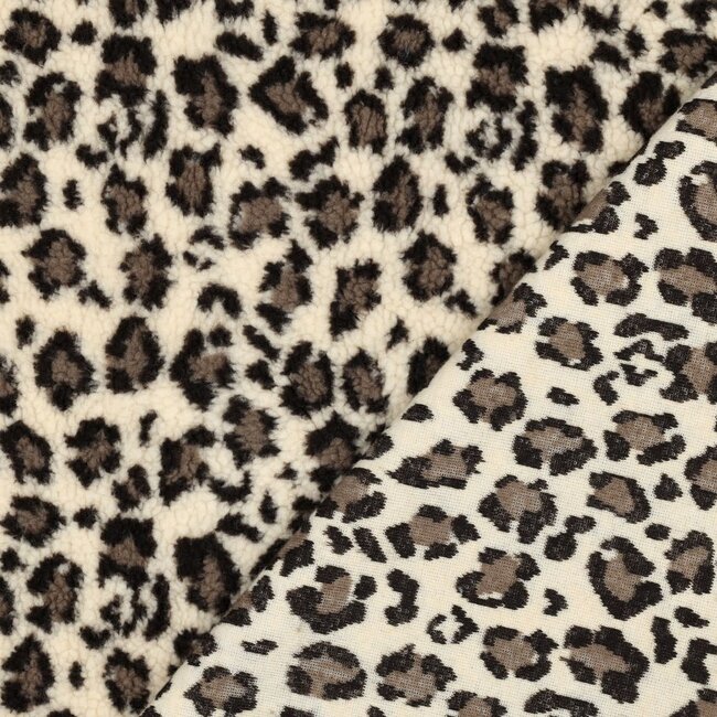 Teddy leopard - bruin