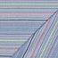 Katoen yarn dyed neon stripes - blauw